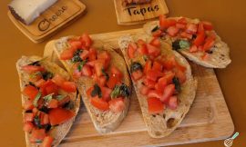 Bruschetta Clássica de Tomate e Manjericão Rápida e Fácil