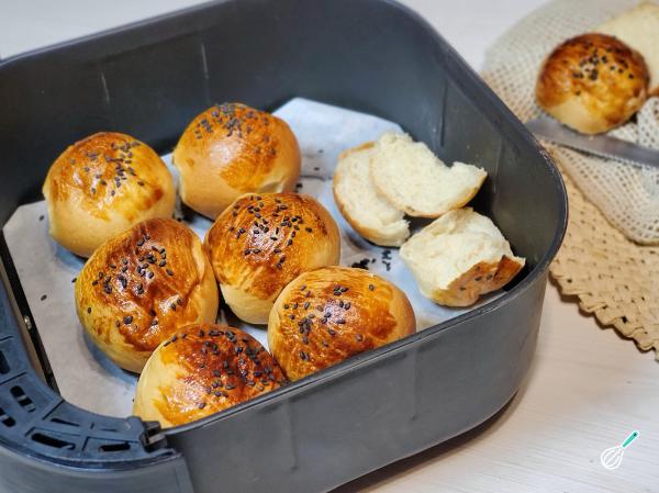 Pão Fofo na Air Fryer: Macio, Rápido e Irresistível