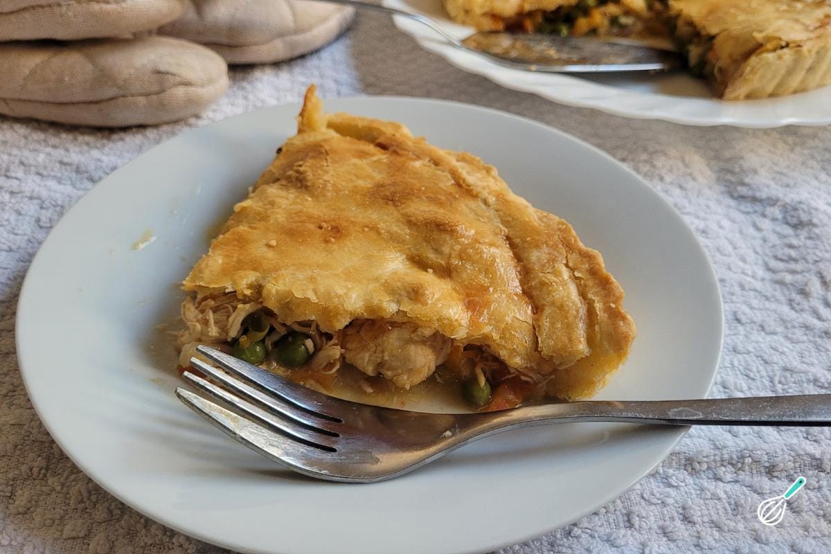 Crocante Torta de Frango Assada Caseira Crocante Torta de Frango Assada Caseira