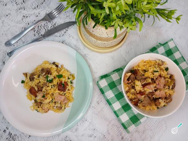 Arroz Carreteiro com Sobras de Churrasco: Sabor Inesquecível!