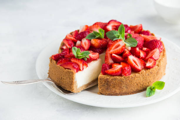 Torta Morango Cream Cheese: Cremosa e Irresistível