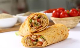 Wraps de Rosbife Crocantes: Lanche Rápido