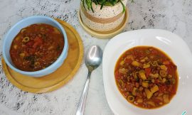 Feijão batata tomate sabor que vai surpreender