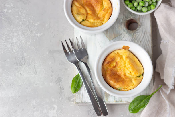 Suflê Primavera com Vagem: Leveza e Sabor Saudável