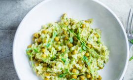 Risoto Primavera com Abobrinha e Brócolis