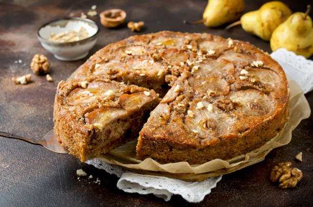 Bolo de Nozes com Laranja e Maçã: Sabor Inesquecível