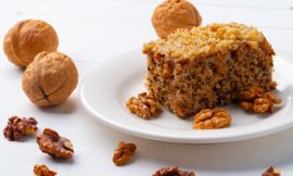Bolo de Nozes com Baba de Moça: Inesquecível