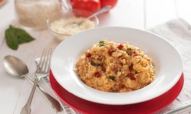 Arroz Caprese Cremoso: Sabor Italiano em Minutos