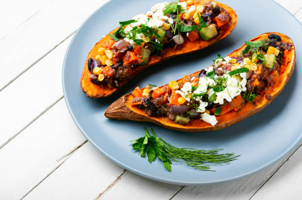 Batata Doce Recheada com Sardinha: Saudável e Deliciosa Batata Doce Recheada com Sardinha: Saudável e Deliciosa