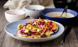 Salada de Endívia com Mexerica e Violetas Refrescante e Leve