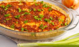 Torta de Batata Gratinada Cremosa e Dourada