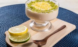 Brigadeirão Branco com Limão: Cremoso e Refrescante