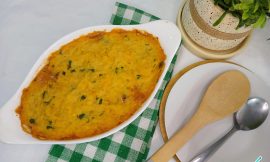 Escondidinho Cremoso de Mandioca com Carne Moída