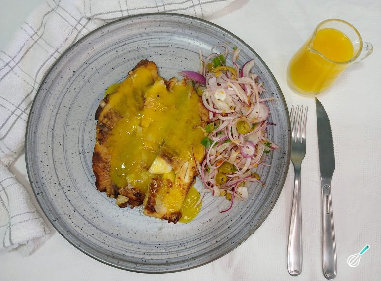 Filé Tilápia Molho Laranja Sabor Cítrico