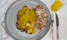 Filé Tilápia Molho Laranja Sabor Cítrico