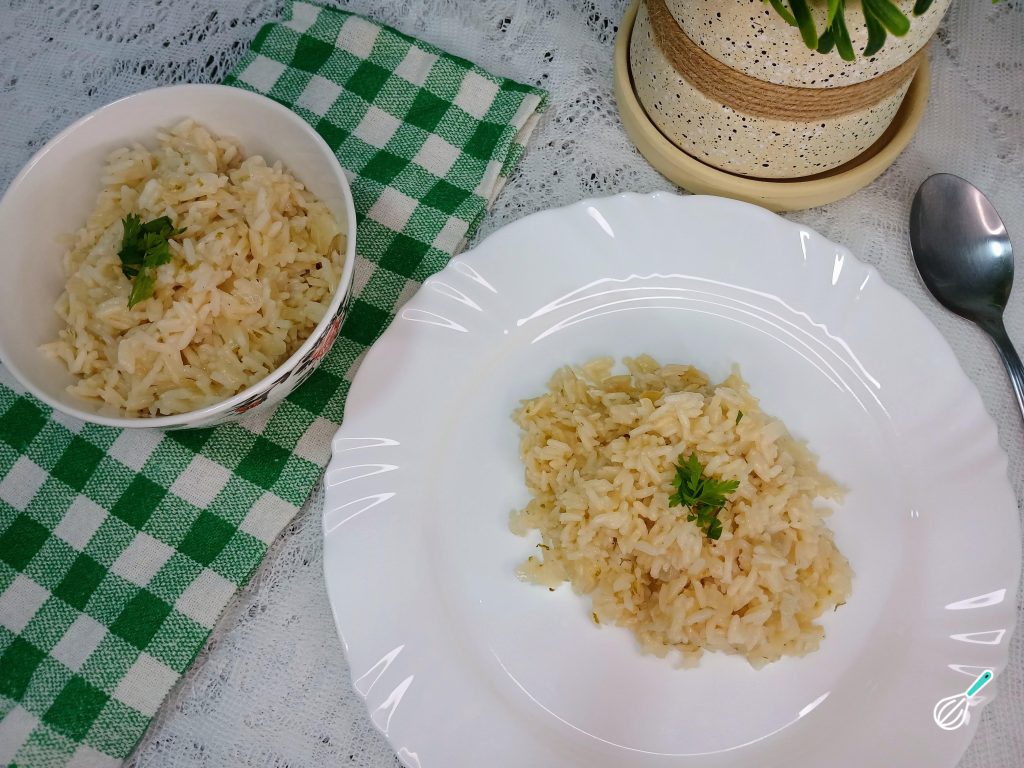 Receita de Arroz de limão
