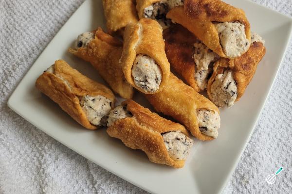 Cannoli de Pastel: Receita Fácil e Econômica! Cannoli de Pastel: Receita Fácil e Econômica!