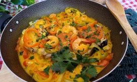 Receita de Moqueca de Pintado com Camarão Fácil e Deliciosa