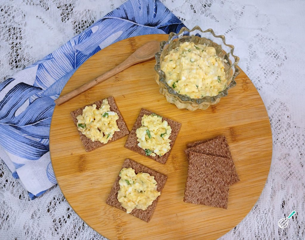 Receita de Patê de ovo fit