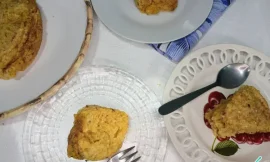 Bolo Salgado de Tapioca, Frango e Requeijão Cremoso