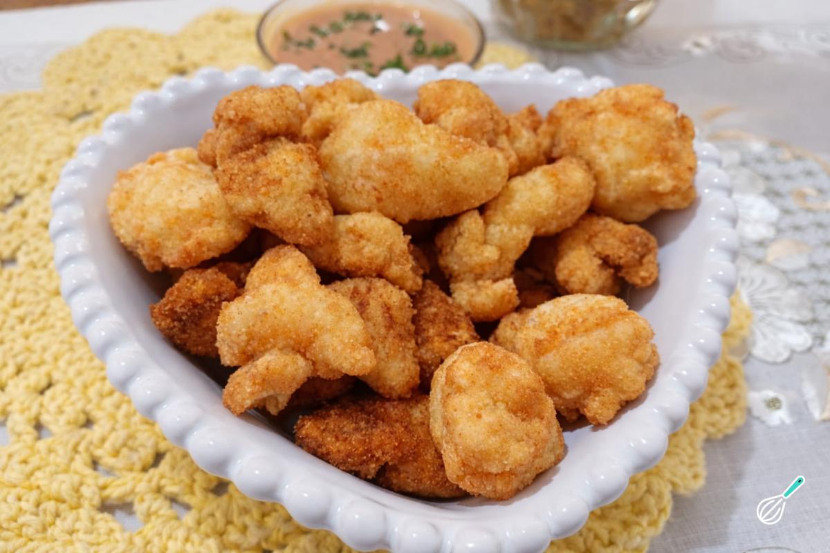 Receita de Pipoca de frango