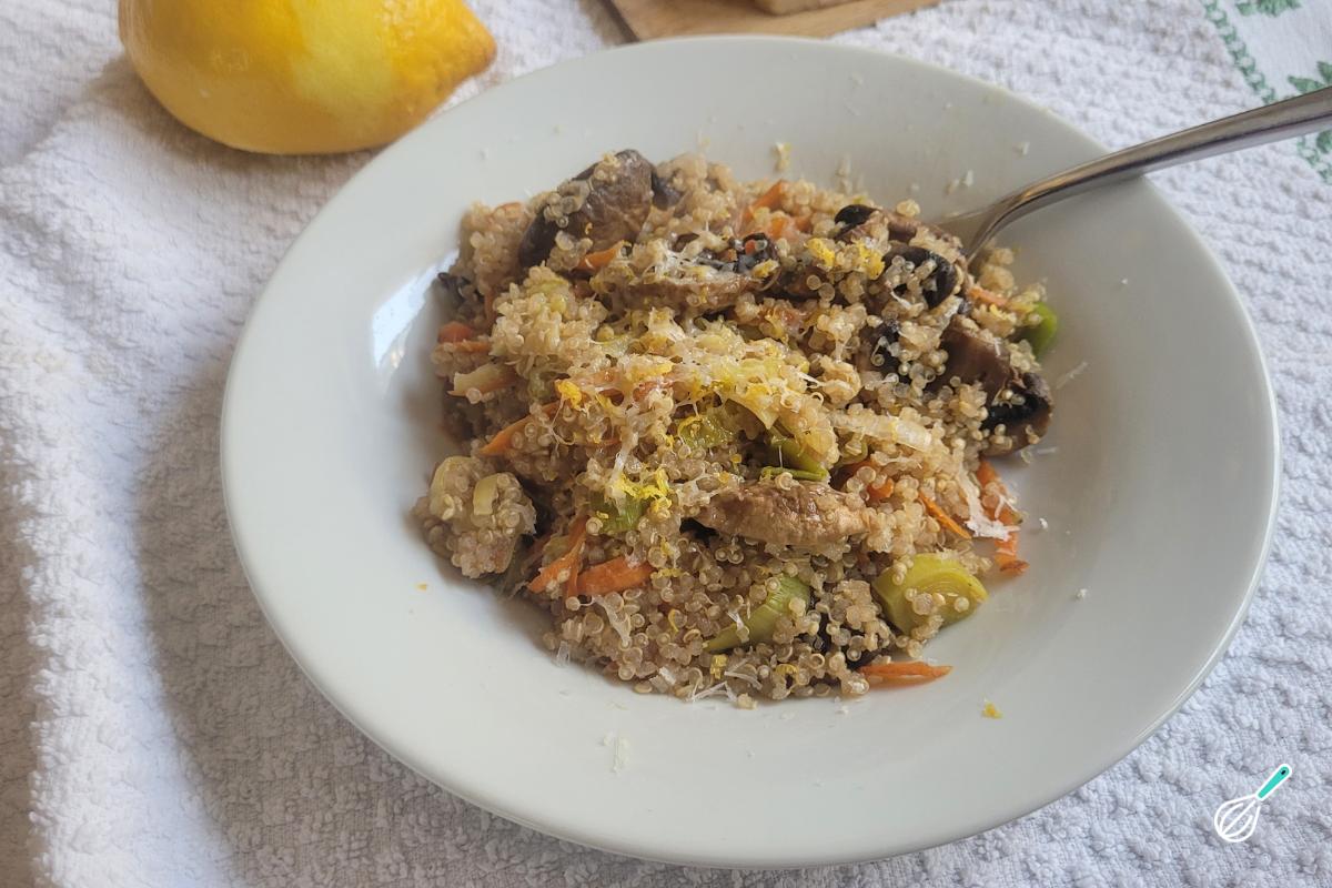 Risoto de Quinoa Fitness: Receita Saudável e Proteica