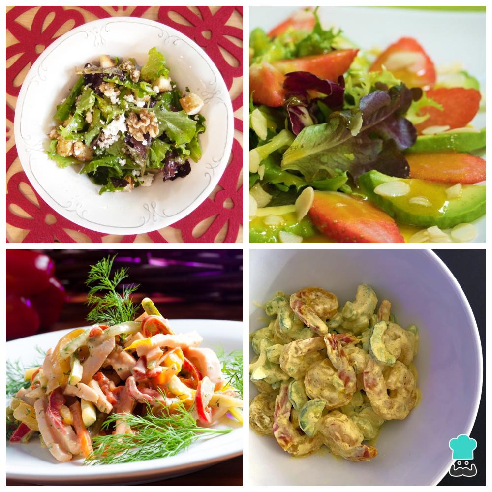 15 Receitas de Saladas Frias Refrescantes para o Natal 15 Receitas de Saladas Frias Refrescantes para o Natal
