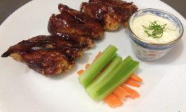 Receita de Asas de frango ao molho de churrasco caseiro