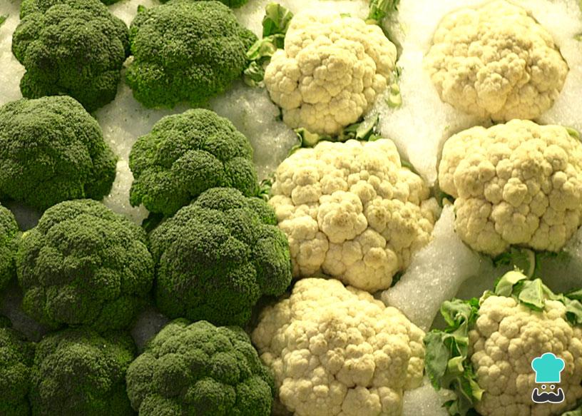 Como congelar brócolis e couve flor?
