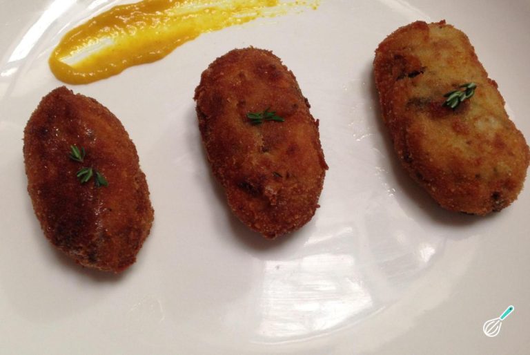 Receita de Croquete de cogumelo