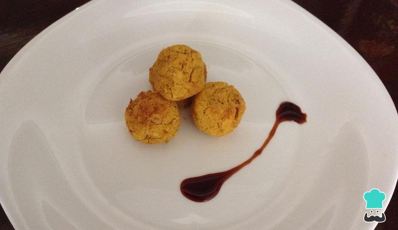 Receita de Croquetes de grão de bico