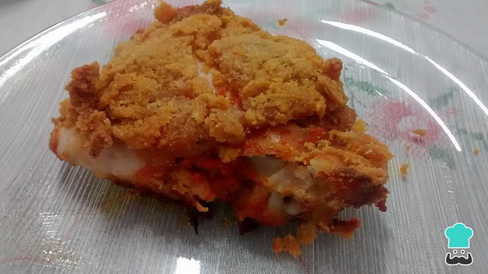 Receita de Frango empanado com maionese no forno