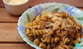 Receita de Macarrão de panela de pressão com carne moída