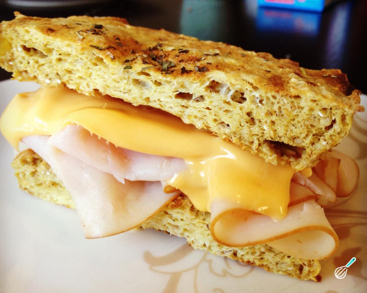 Receita de Misto quente low carb
