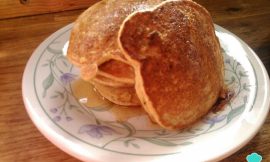 Receita de Panqueca de banana fit