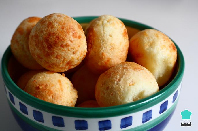 Receita de Pão de queijo com polvilho doce