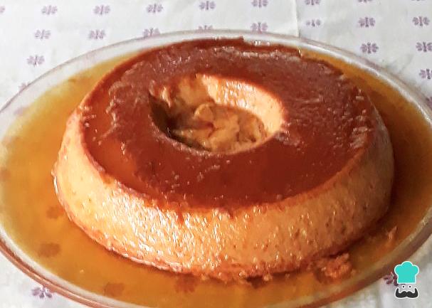Receita de Pudim com trigo e leite condensado