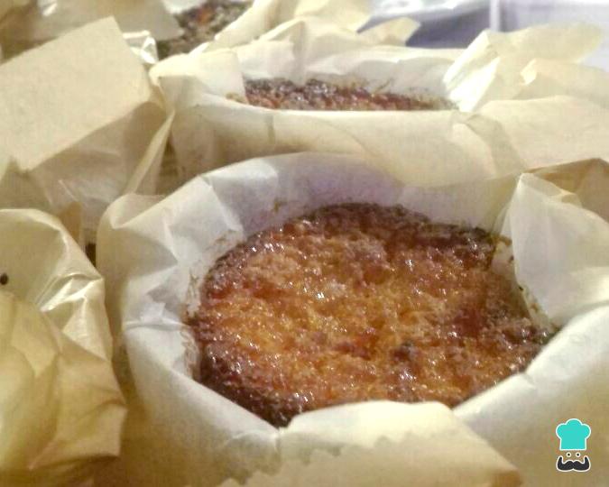 Receita de Queijadinha de cenoura