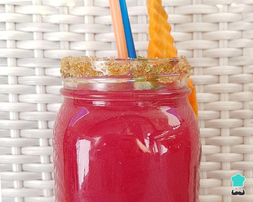 Suco de beterraba com cenoura