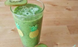 Suco verde com kiwi