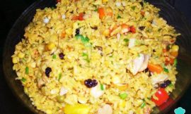 Receita de Arroz à grega para a ceia de Natal