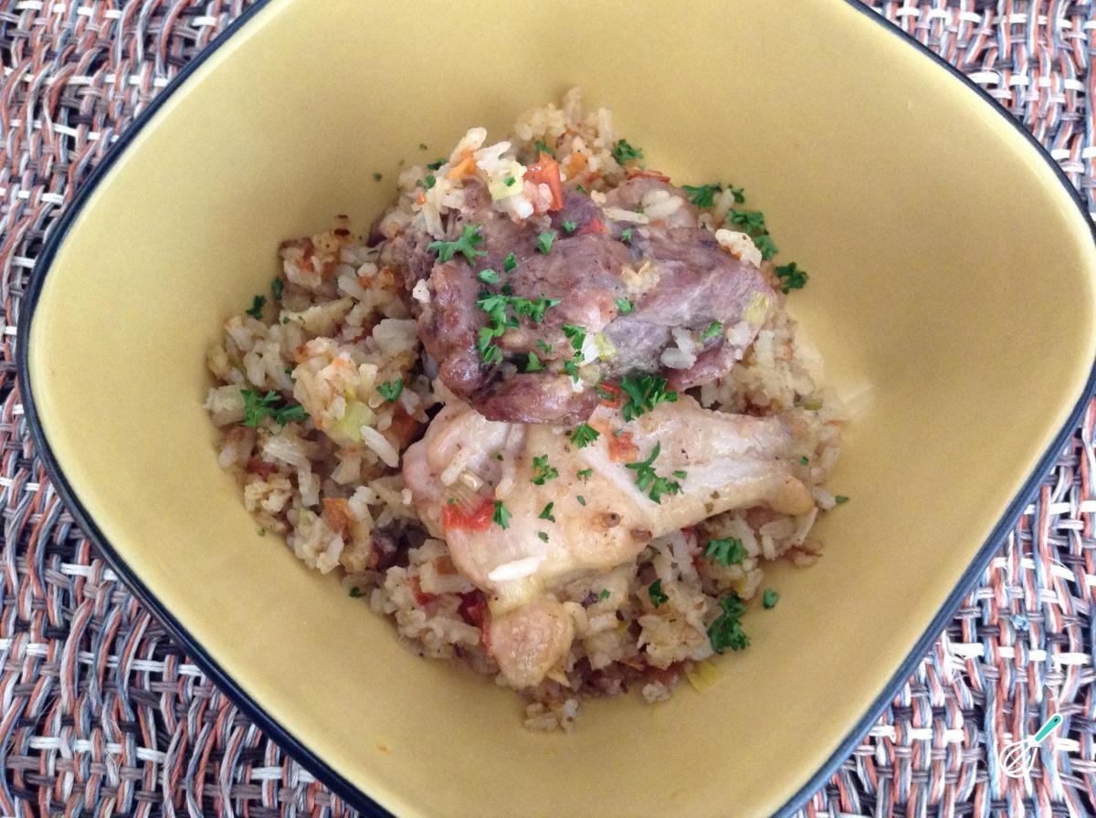 Receita de Arroz atolado Receita de Arroz atolado