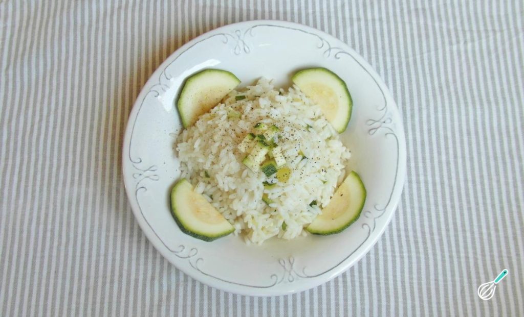 Receita de Arroz com abobrinha simples