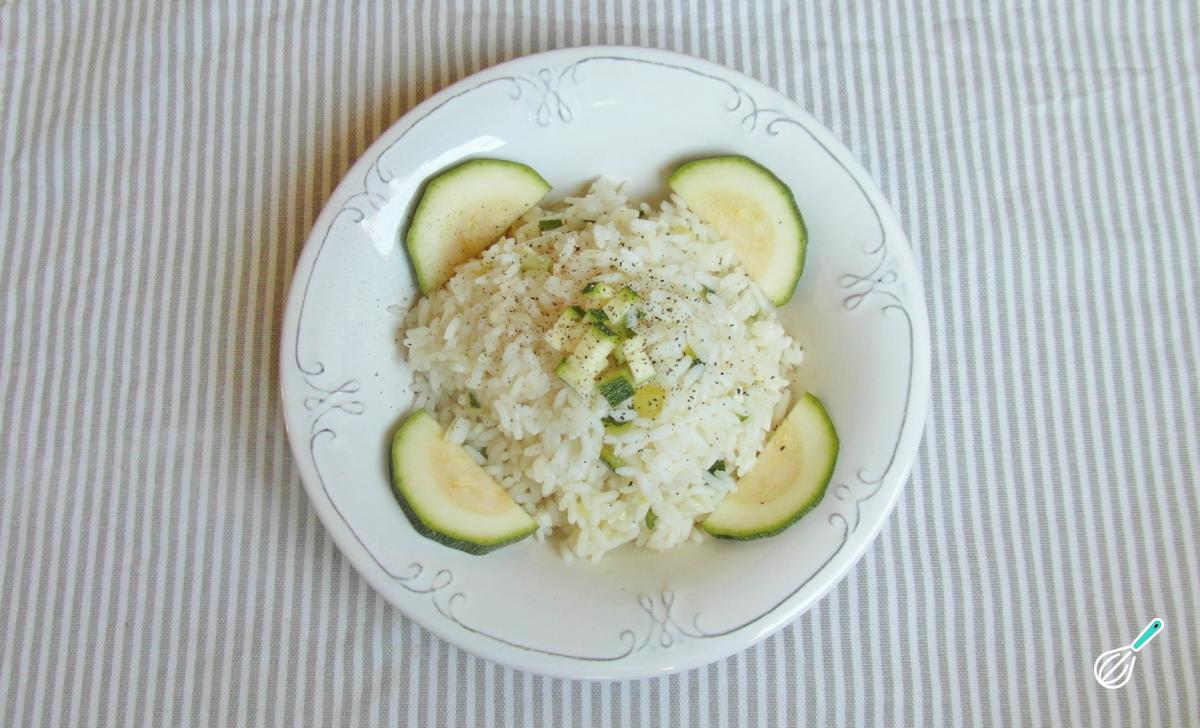 Receita de Arroz com abobrinha simples