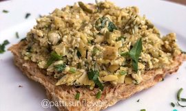 Receita de Atum Vegano com Sementes de Abóbora Fácil