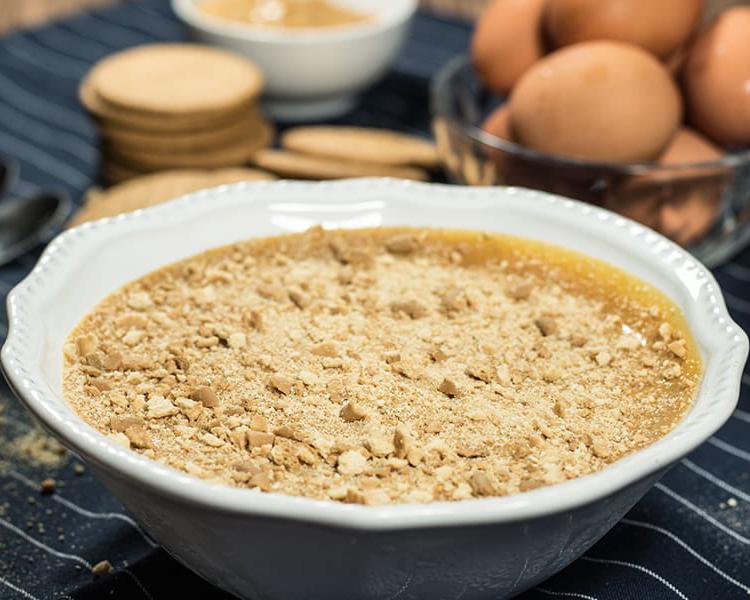 Receita de Baba de Camelo com Bolacha Rápida e Cremosa Receita de Baba de Camelo com Bolacha Rápida e Cremosa
