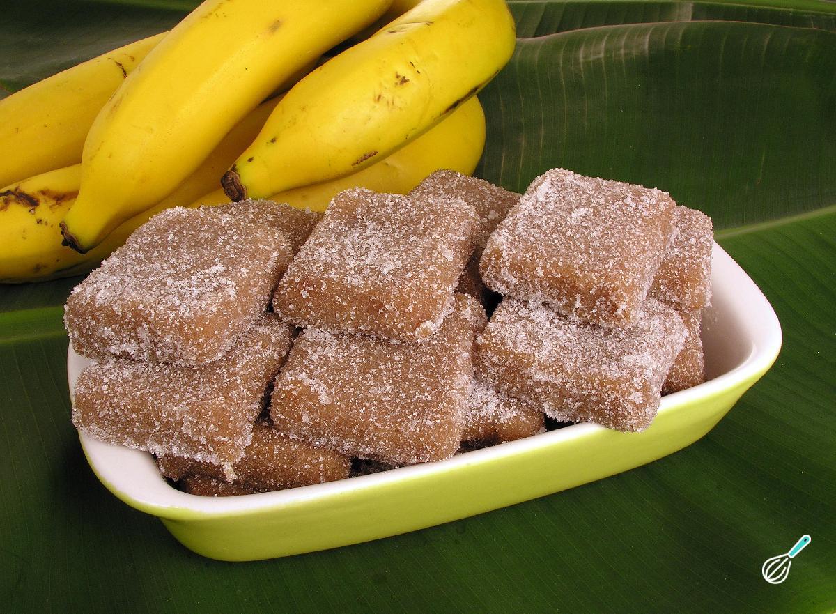 Receita de Bananinha cristalizada Receita de Bananinha cristalizada