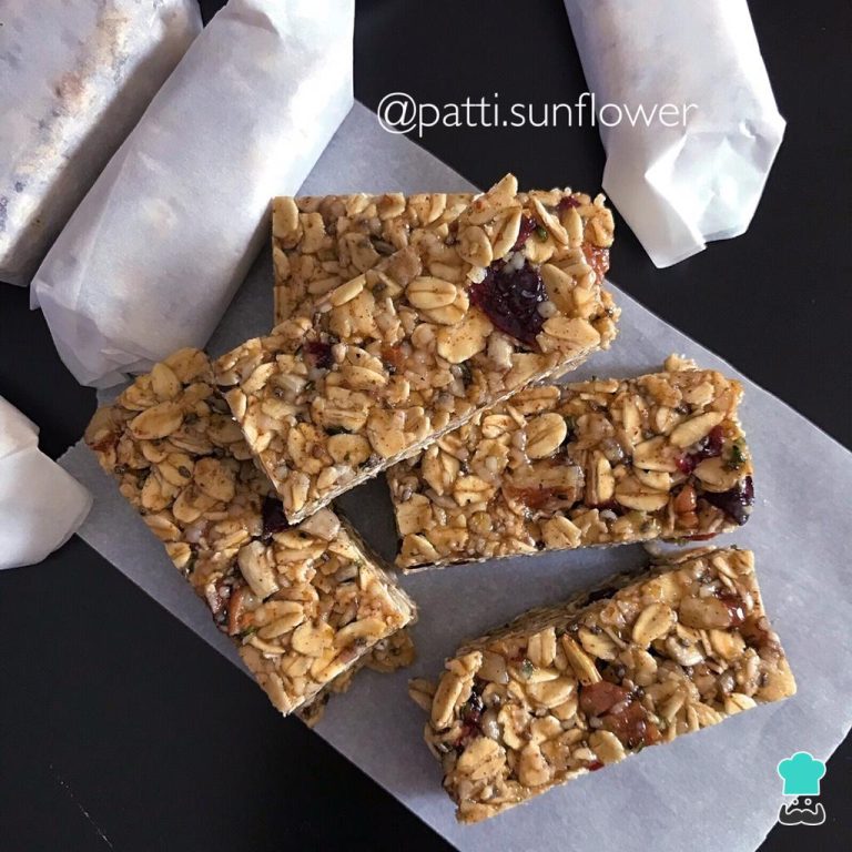 Barrinha de Cereal Fit Caseira Prática e Saudável