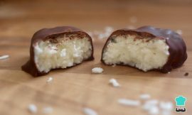 Receita de Barrinha de chocolate e coco