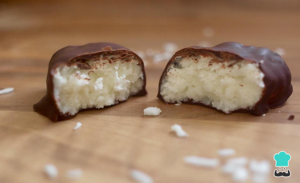 Receita de Barrinha de chocolate e coco